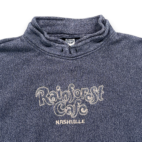 Vintage Rainforest Cafe Sweater Adult LARGE Blue Nashville Tourist Pullover Y2K