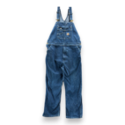 Carhartt Overalls Mens 40x29 Blue Bib Cotton Dark Wash Denim Workwear 40x30 Tag