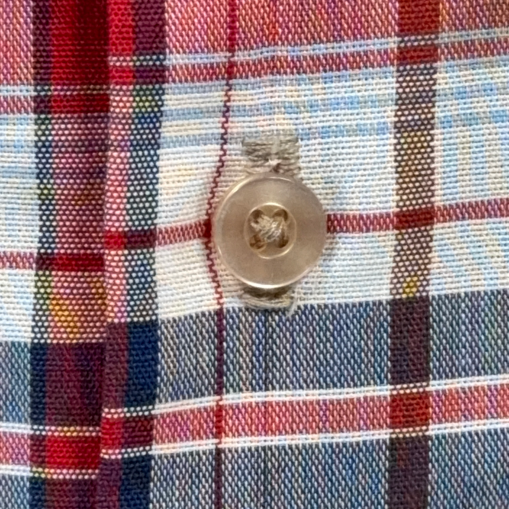 Vintage Big Mac Shirt Adult MEDIUM Blue Red Plaid Camp Collar Workwear 70s-6 Vintage Big Mac Shirt Adult MEDIUM Blue Red Plaid Camp Collar Workwear 70s