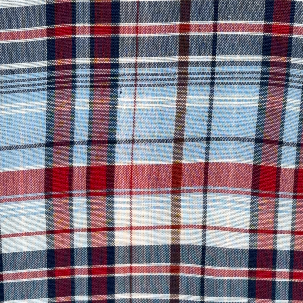 Vintage Big Mac Shirt Adult MEDIUM Blue Red Plaid Camp Collar Workwear 70s-7 Vintage Big Mac Shirt Adult MEDIUM Blue Red Plaid Camp Collar Workwear 70s