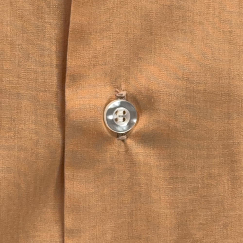 Vintage Van Heusen Shirt Adult MEDIUM Brown Caramel Century Dacron Disco USA 70s-6 Vintage Van Heusen Shirt Adult MEDIUM Brown Caramel Century Dacron Disco USA 70s