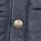 Banana Republic Vest Adult EXTRA LARGE Blue Gray Nylon Down Feather Puffer Y2K