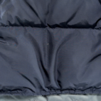 Banana Republic Vest Adult EXTRA LARGE Blue Gray Nylon Down Feather Puffer Y2K