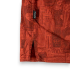 LA Police Gear Shirt Adult EXTRA LARGE Red Tactical Tiki Hawaiian Camp Snap