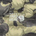 Mountain Hardwear Jacket Adult MEDIUM Green Black Camouflage Down Puffer Summit