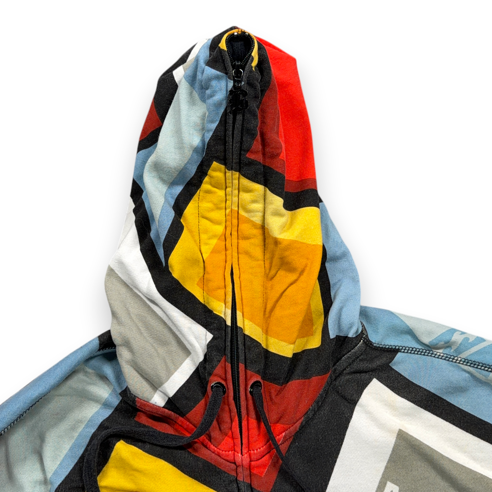 Billabong Hoodie Adult LARGE Yellow Geometric Sweatshirt Sweater Zip Surf Y2K-8 Billabong Hoodie Adult LARGE Yellow Geometric Sweatshirt Sweater Zip Surf Y2K