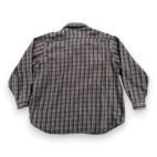 Vintage Carhartt Shirt Adult 3XL XXXL Blue Brown Plaid Flannel Workwear USA 90s