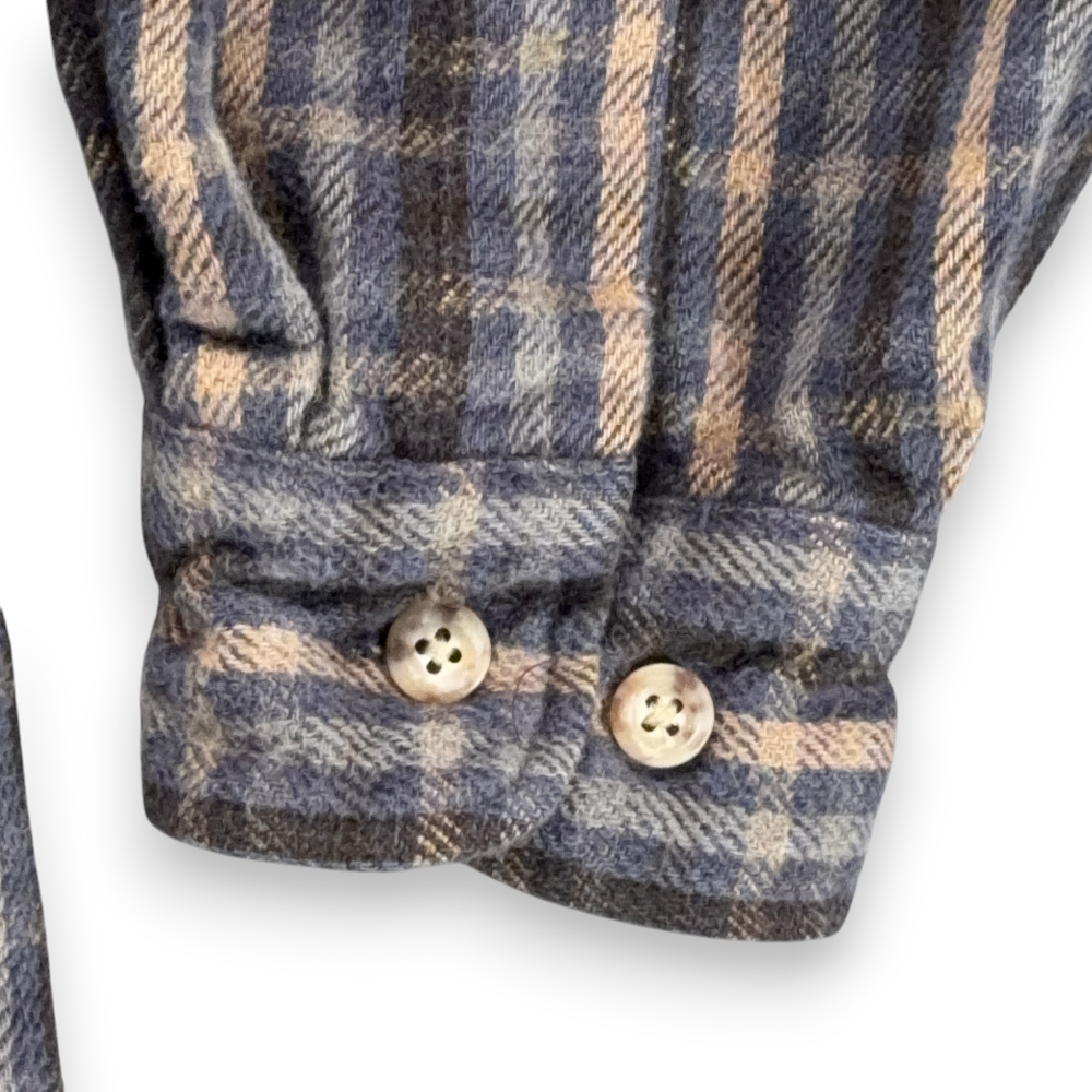 Vintage Carhartt Shirt Adult 3XL XXXL Blue Brown Plaid Flannel Workwear USA 90s-7 Vintage Carhartt Shirt Adult 3XL XXXL Blue Brown Plaid Flannel Workwear USA 90s