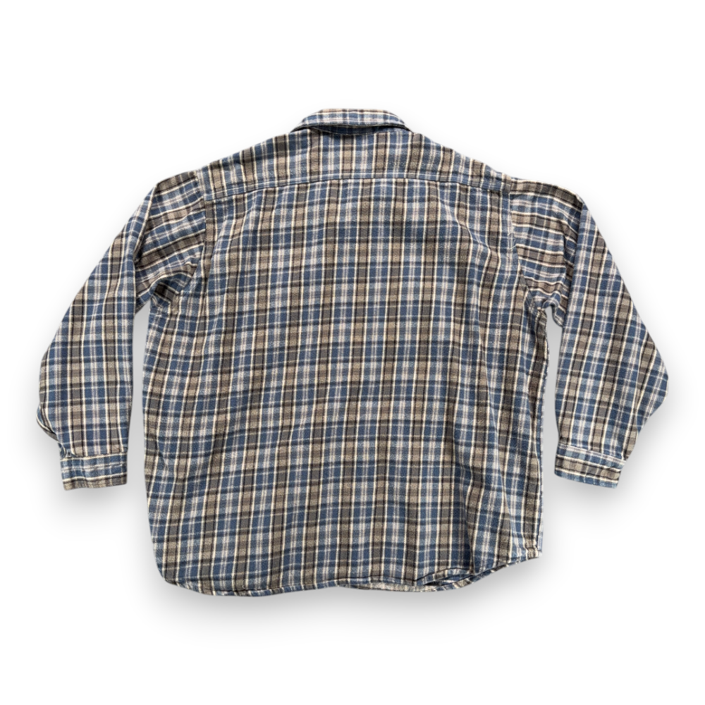 Vintage Carhartt Shirt Adult 3XL XXXL Blue Gray Plaid Flannel Workwear USA 90s-3 Vintage Carhartt Shirt Adult 3XL XXXL Blue Gray Plaid Flannel Workwear USA 90s