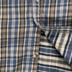 Vintage Carhartt Shirt Adult 3XL XXXL Blue Gray Plaid Flannel Workwear USA 90s