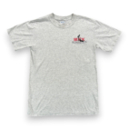 Vintage Buck Knives Shirt Adult SMALL Gray Collectors Club Funny Humor Y2K