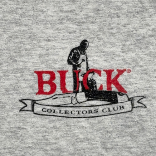 Vintage Buck Knives Shirt Adult SMALL Gray Collectors Club Funny Humor Y2K-2 Vintage Buck Knives Shirt Adult SMALL Gray Collectors Club Funny Humor Y2K