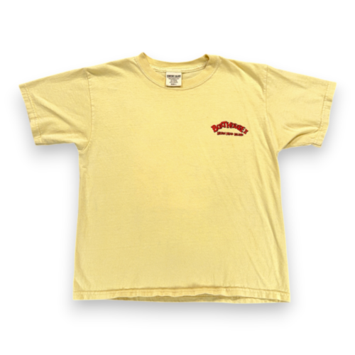 Vintage Boathouse II Shirt Womens LARGE Yellow Pirate Hilton Head Crop Top Y2K-1 Vintage Boathouse II Shirt Womens LARGE Yellow Pirate Hilton Head Crop Top Y2K