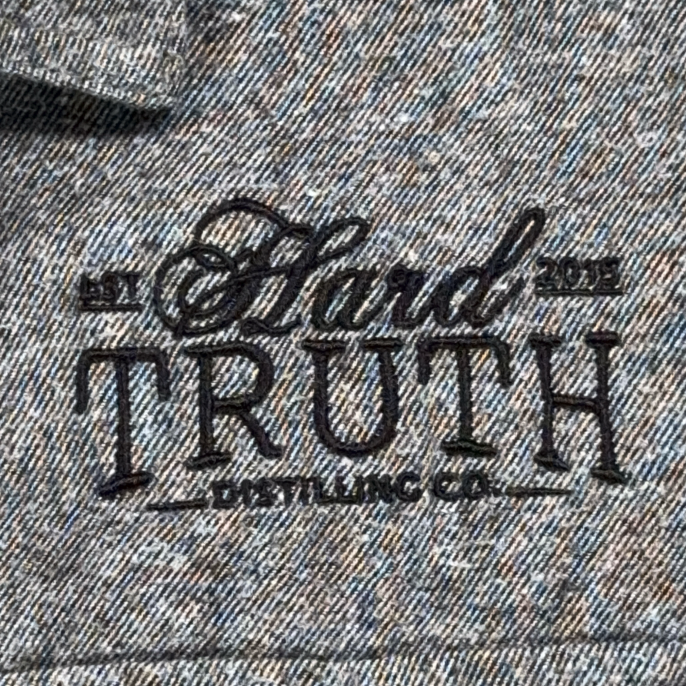 Hard Truth Shirt Adult EXTRA LARGE Gray Burnside Flannel Distilling Promo Work-4 Hard Truth Shirt Adult EXTRA LARGE Gray Burnside Flannel Distilling Promo Work