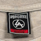 DyseOne Shirt Adult MEDIUM Gray Skeleton Couple Graffiti Streetwear Tattoo