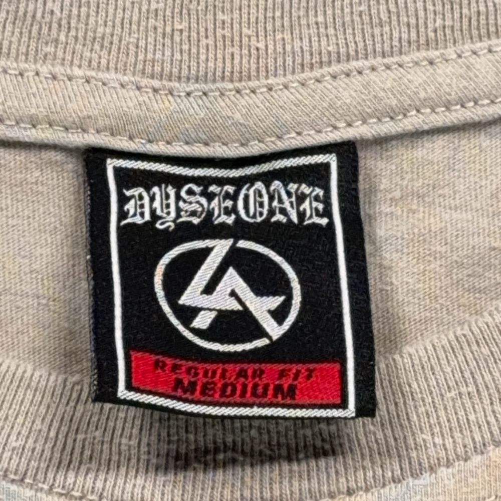 DyseOne Shirt Adult MEDIUM Gray Skeleton Couple Graffiti Streetwear Tattoo-5 DyseOne Shirt Adult MEDIUM Gray Skeleton Couple Graffiti Streetwear Tattoo