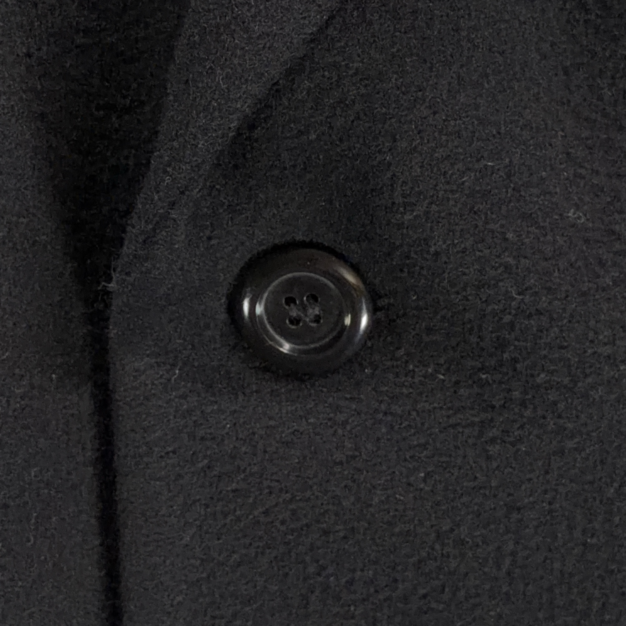 Vintage Di Silver Coat Adult EXTRA LARGE Black Cashmere Blend Satin Lined 90s-3 Vintage Di Silver Coat Adult EXTRA LARGE Black Cashmere Blend Satin Lined 90s