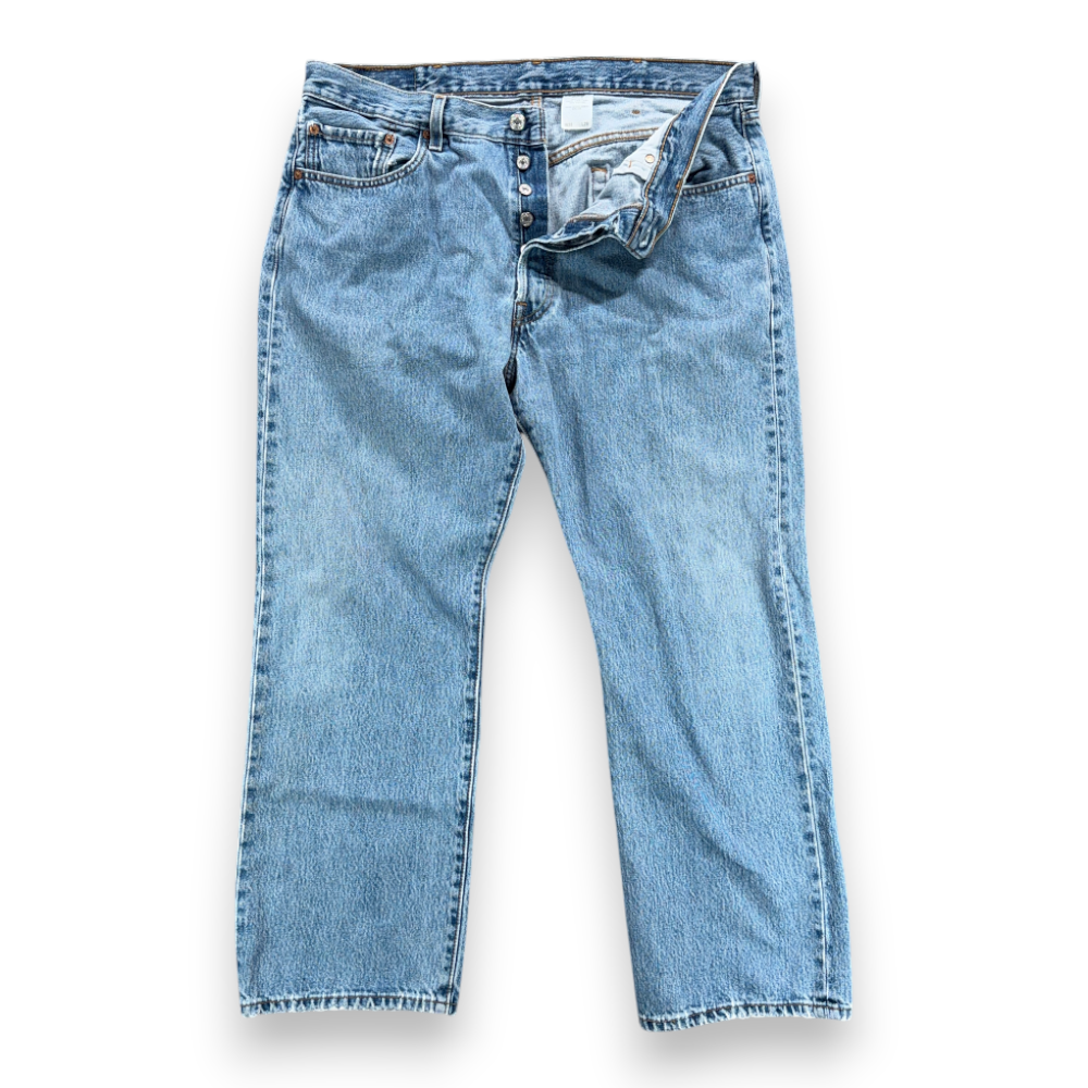 Vintage Levis 501 Jeans Mens 38x29 Blue Denim Regular Straight Button Fly Y2K-1 Vintage Levis 501 Jeans Mens 38x29 Blue Denim Regular Straight Button Fly Y2K