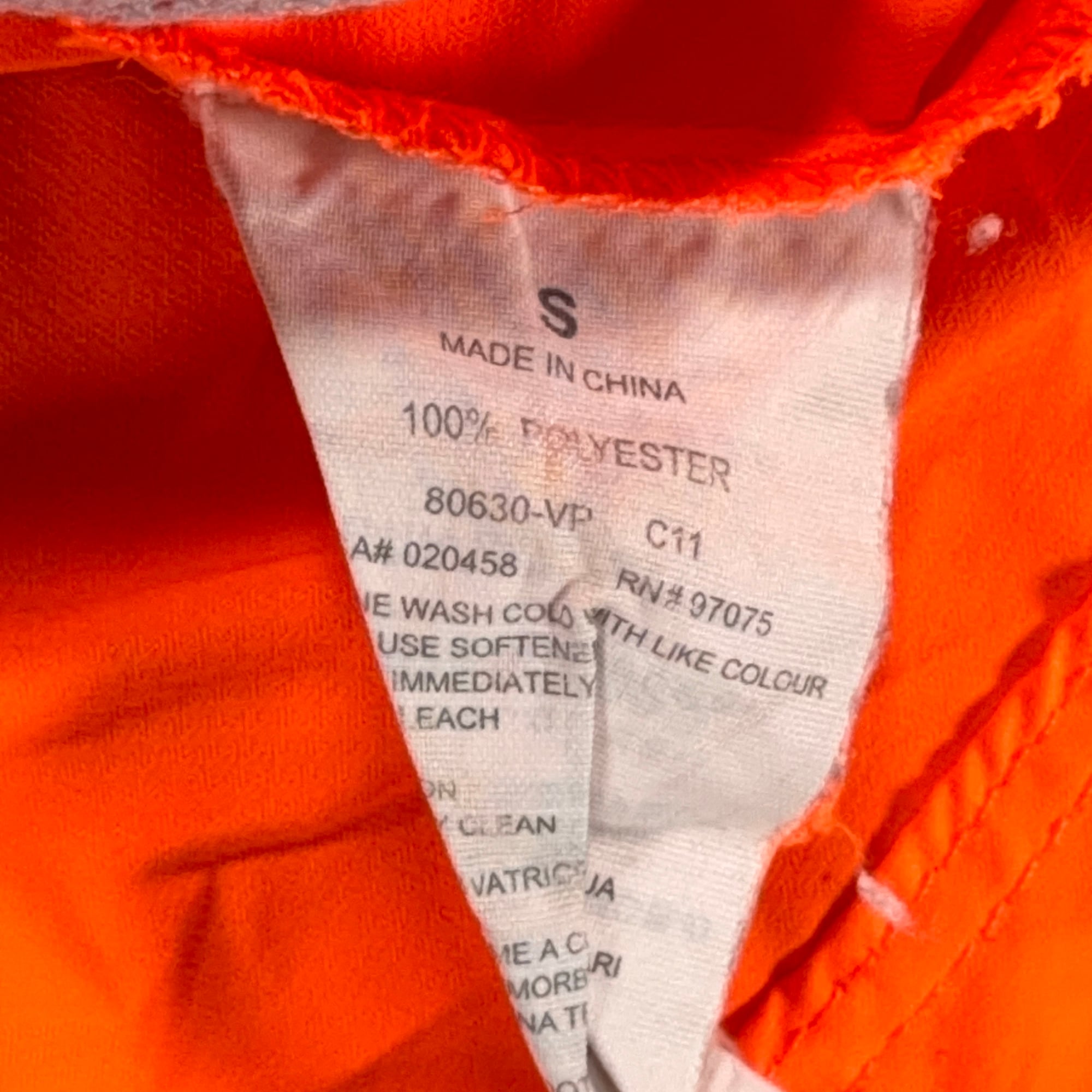 Saucony Jacket Womens SMALL Orange Gray Windbreaker Running Vizipro Reflective-7 Saucony Jacket Womens SMALL Orange Gray Windbreaker Running Vizipro Reflective