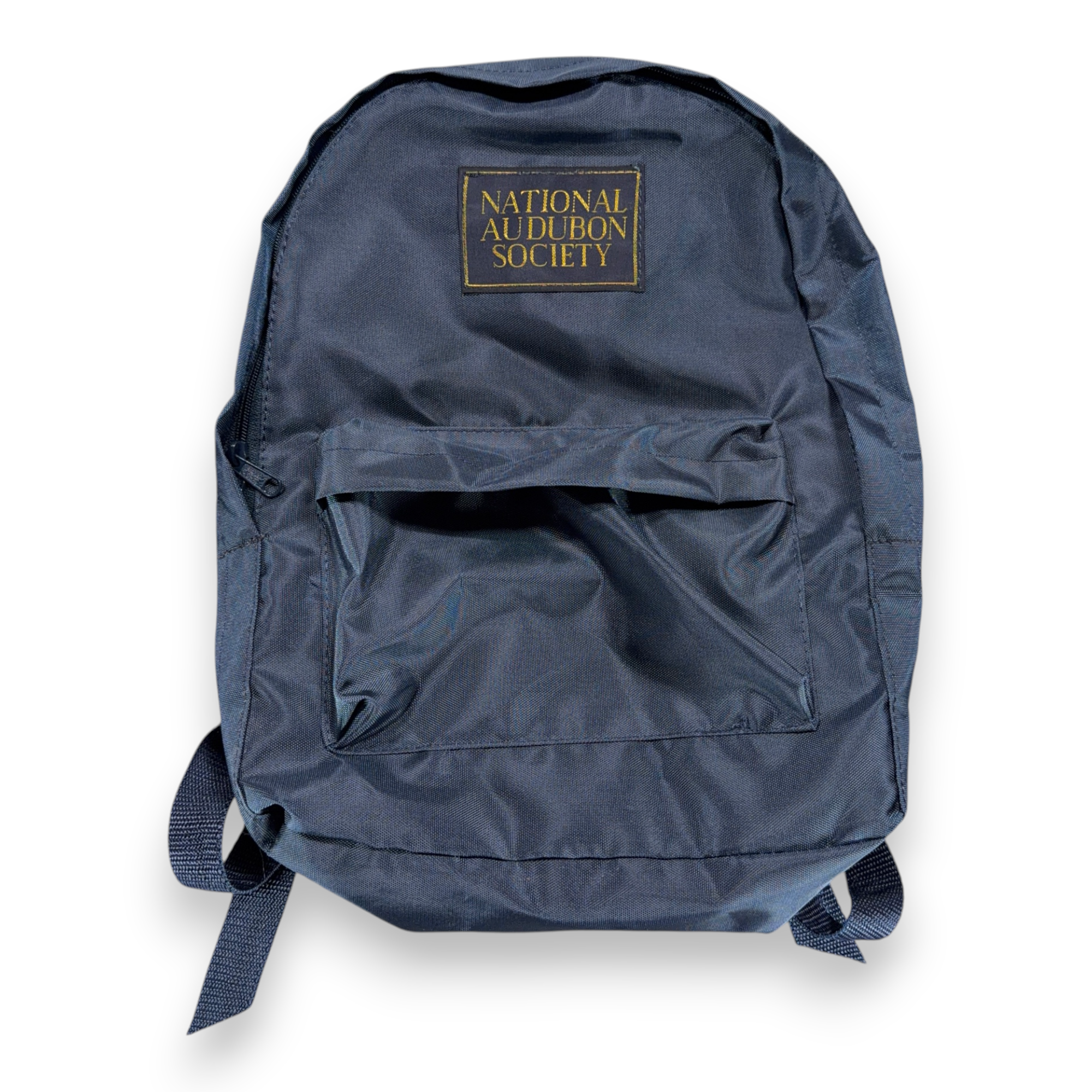 Vintage National Audubon Society Backpack Blue Nylon Bird Nature Outdoor USA 80s-1 Vintage National Audubon Society Backpack Blue Nylon Bird Nature Outdoor USA 80s
