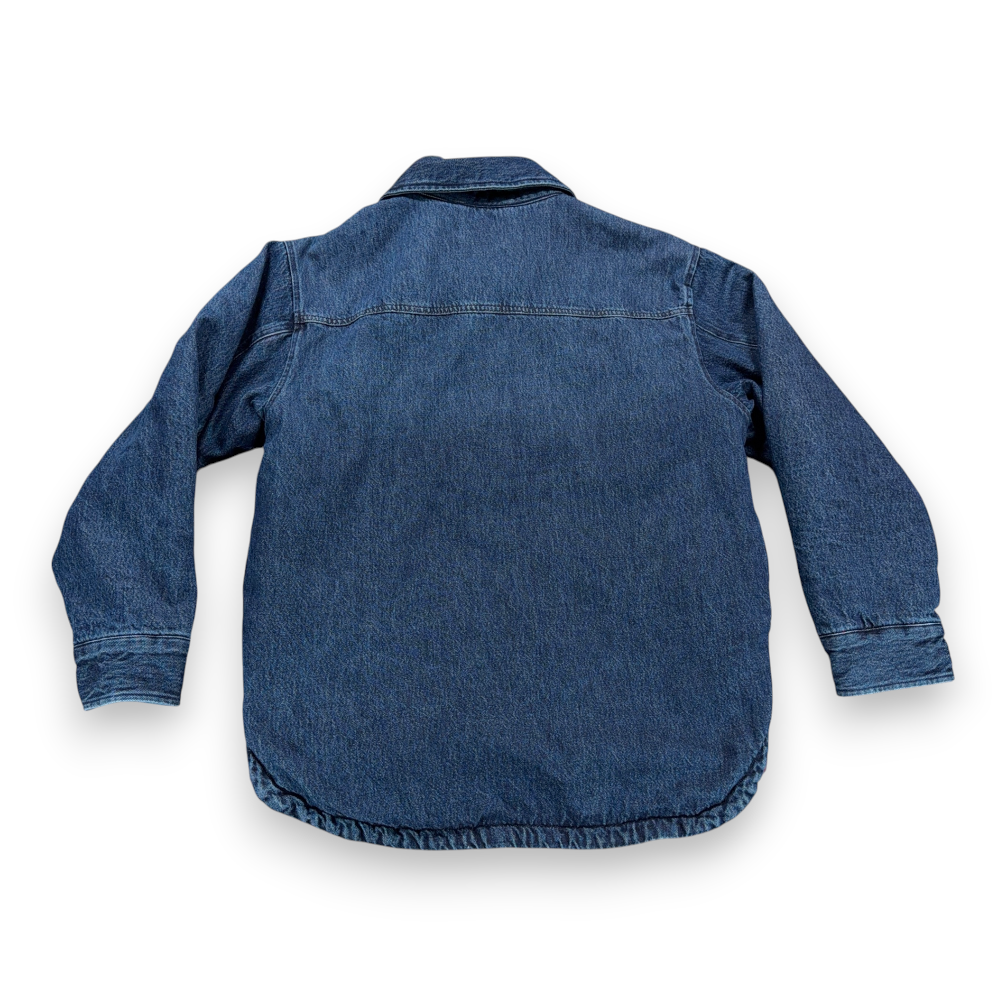 Woolrich Jacket Adult SMALL Blue Denim Flannel Lined Buffalo Plaid Chore Western-3 Woolrich Jacket Adult SMALL Blue Denim Flannel Lined Buffalo Plaid Chore Western