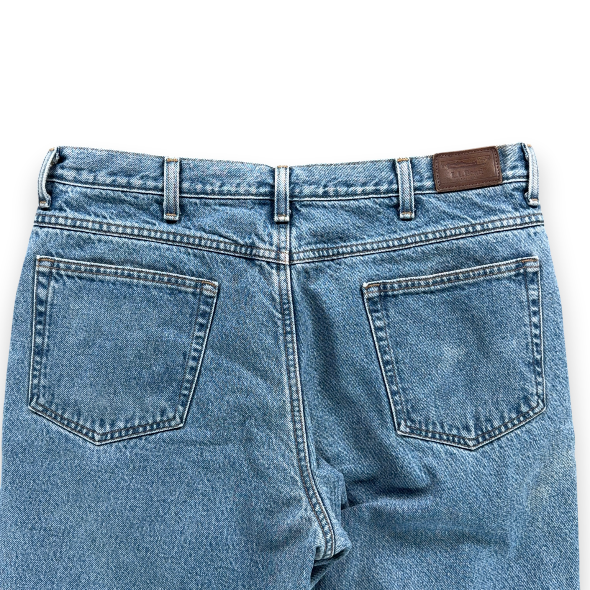 Vintage LL Bean Jeans Mens 36x30 Blue Double L Relaxed Fit Fleece Lined Y2K-7 Vintage LL Bean Jeans Mens 36x30 Blue Double L Relaxed Fit Fleece Lined Y2K