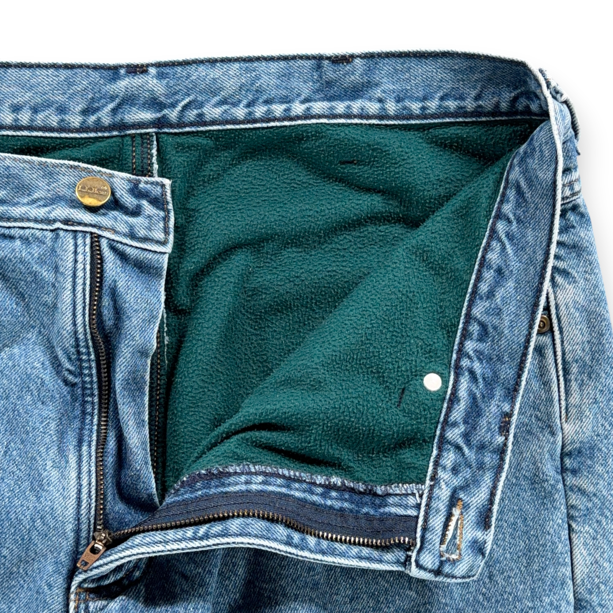 Vintage LL Bean Jeans Mens 36x30 Blue Double L Relaxed Fit Fleece Lined Y2K-4 Vintage LL Bean Jeans Mens 36x30 Blue Double L Relaxed Fit Fleece Lined Y2K