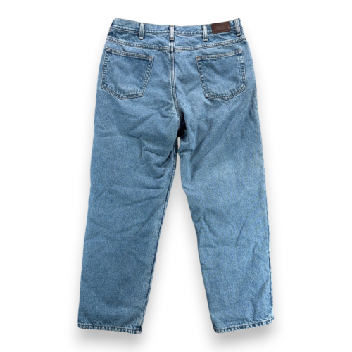 Vintage LL Bean Jeans Mens 36×30 Blue Double L Relaxed Fit Fleece Lined Y2K-8 Vintage LL Bean Jeans Mens 36x30 Blue Double L Relaxed Fit Fleece Lined Y2K