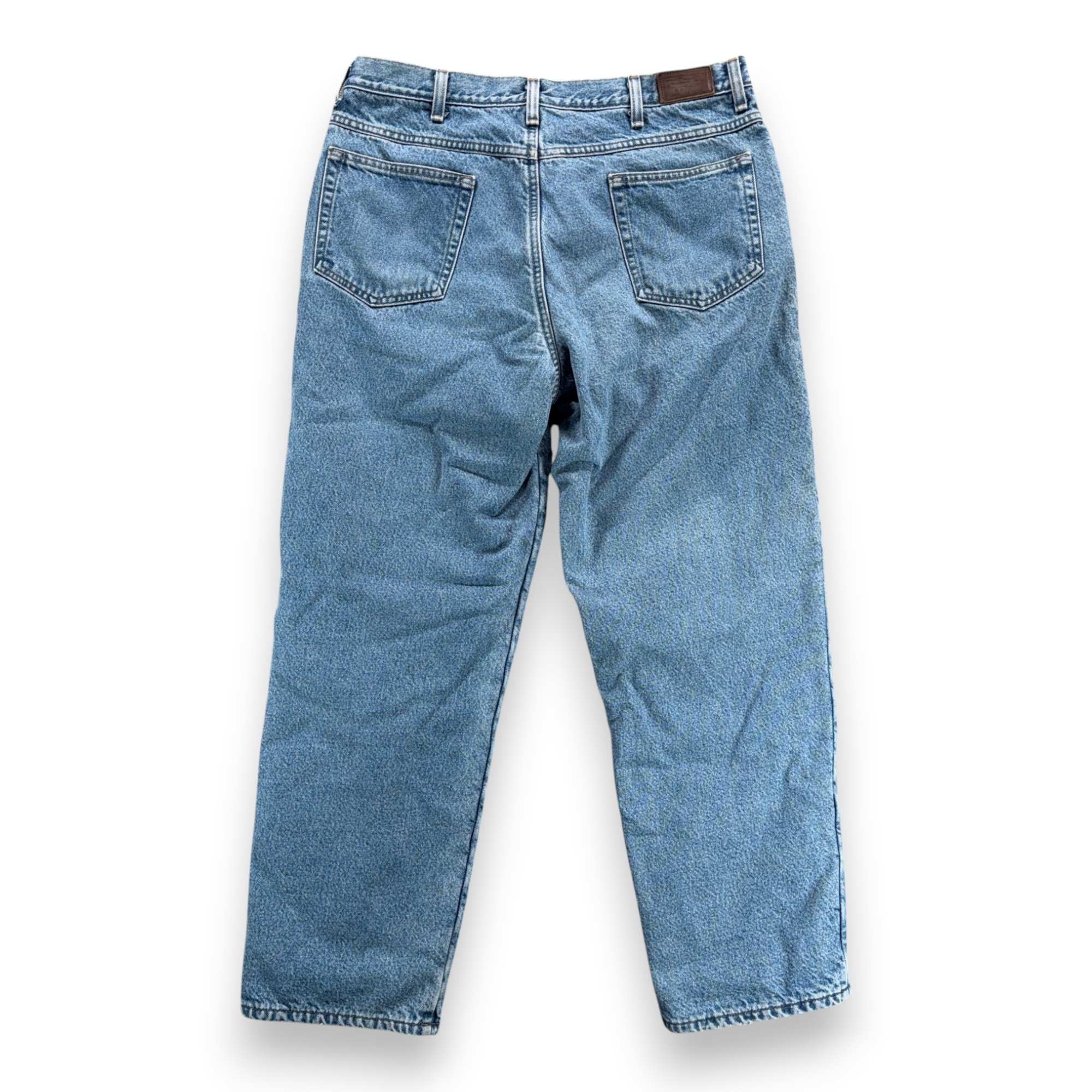 Vintage LL Bean Jeans Mens 36x30 Blue Double L Relaxed Fit Fleece Lined Y2K-8 Vintage LL Bean Jeans Mens 36x30 Blue Double L Relaxed Fit Fleece Lined Y2K