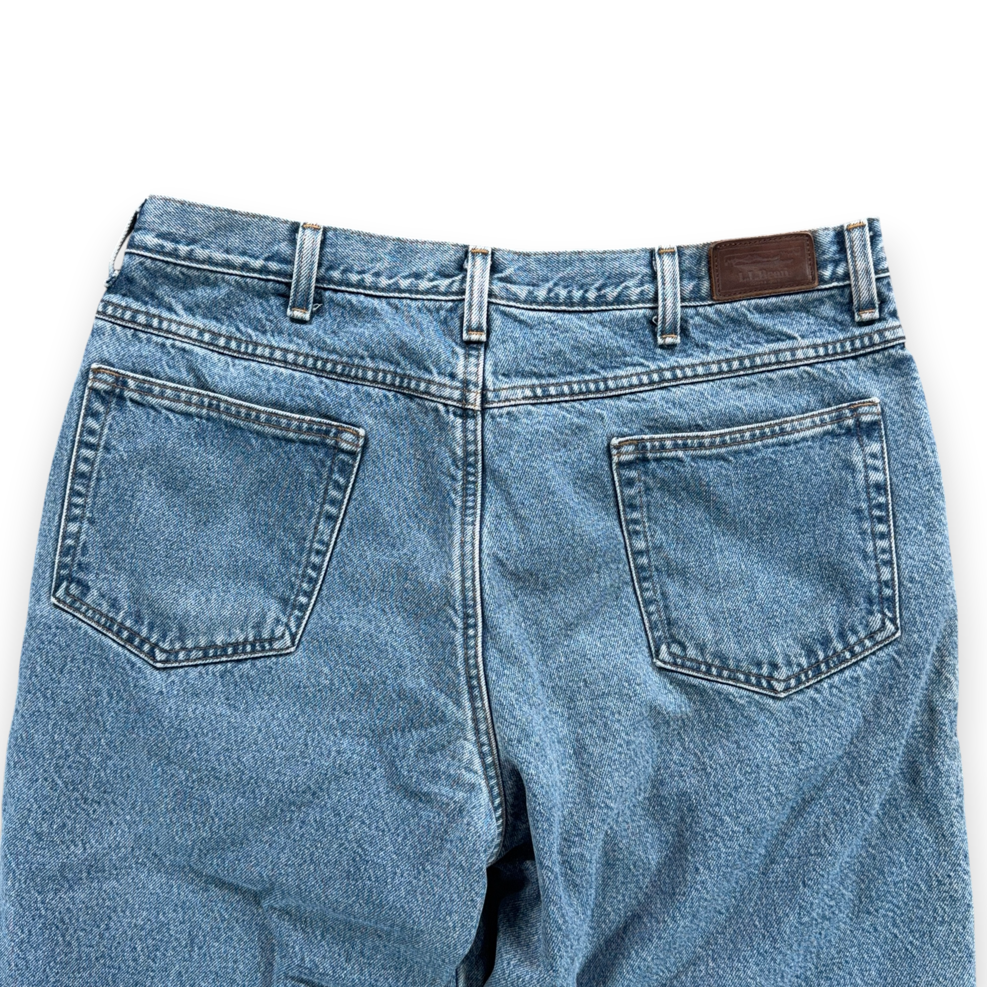 Vintage LL Bean Jeans Mens 36x30 Blue Double L Relaxed Fit Fleece Lined Y2K-9 Vintage LL Bean Jeans Mens 36x30 Blue Double L Relaxed Fit Fleece Lined Y2K