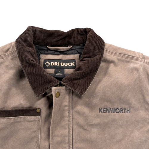 Dri Duck Jacket Adult MEDIUM Brown Canvas Quilted Workwear Rambler Corduroy-2 Dri Duck Jacket Adult MEDIUM Brown Canvas Quilted Workwear Rambler Corduroy