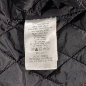 Dri Duck Jacket Adult MEDIUM Brown Canvas Quilted Workwear Rambler Corduroy
