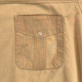 Vintage John Blair Shirt Adult EXTRA LARGE Brown Zip Front Leisure Guayabera 90s
