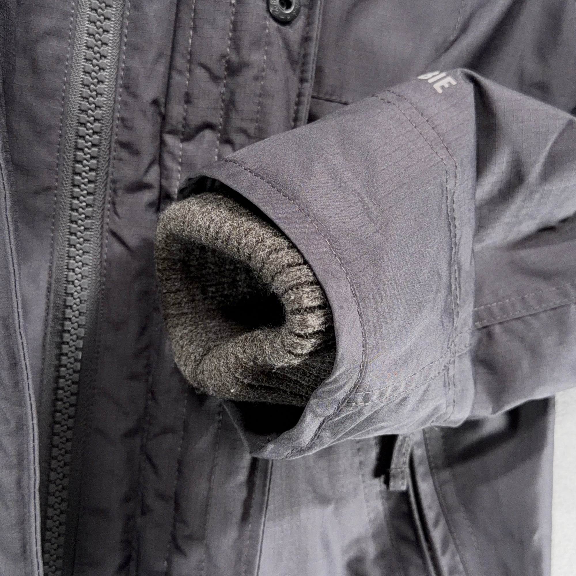 Abercrombie Fitch Jacket Adult MEDIUM Gray All Weather Warrior Parka Hooded-6 Abercrombie Fitch Jacket Adult MEDIUM Gray All Weather Warrior Parka Hooded