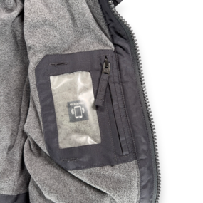 Abercrombie Fitch Jacket Adult MEDIUM Gray All Weather Warrior Parka Hooded