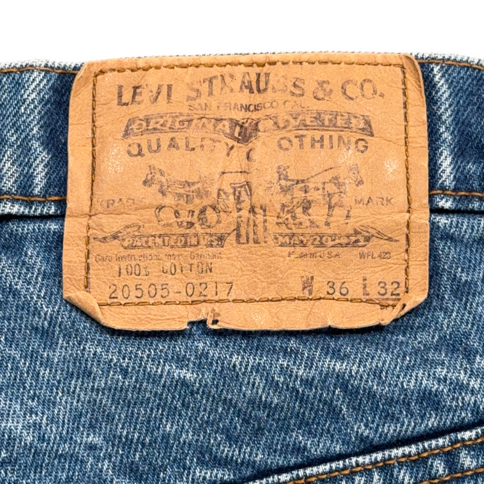 Vintage Levis Jean Shorts Womens 34 Blue 505 Cutoff Denim Orange Tab USA 70s-9 Vintage Levis Jean Shorts Womens 34 Blue 505 Cutoff Denim Orange Tab USA 70s