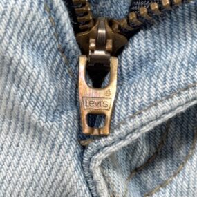 Vintage Levis Shorts Mens 34 Blue Denim Jean Cutoff 550 Relaxed Orange Tab 90s