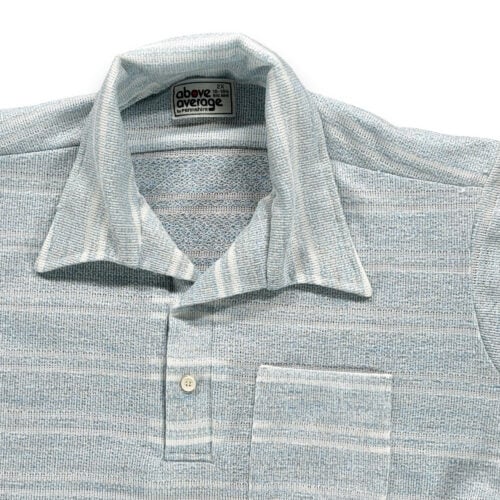 Vintage Pennshire Polo Shirt Adult 2XL XXL Blue White Knit Striped Big Man 70s-2 Vintage Pennshire Polo Shirt Adult 2XL XXL Blue White Knit Striped Big Man 70s