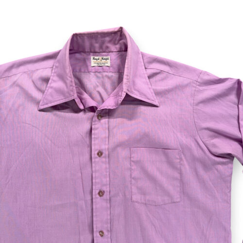 Vintage Royal Knight Shirt Adult LARGE Purple Dacron Polyester Disco USA 70s-2 Vintage Royal Knight Shirt Adult LARGE Purple Dacron Polyester Disco USA 70s