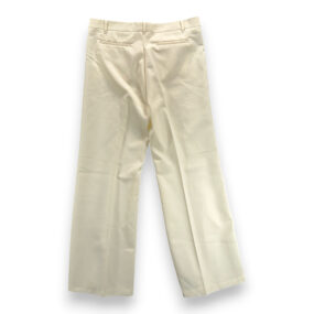 Vintage Saturday Night Disco Pants Mens 34x31 White his Talon Zipper Flared 70s