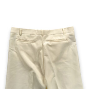 Vintage Saturday Night Disco Pants Mens 34x31 White his Talon Zipper Flared 70s