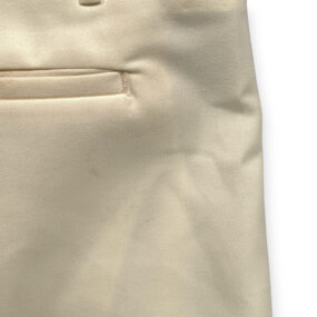 Vintage Saturday Night Disco Pants Mens 34x31 White his Talon Zipper Flared 70s