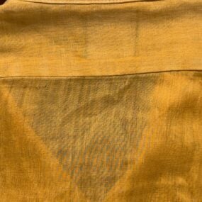 Vintage Towncraft Shirt Adult MEDIUM Yellow Harvest Gold Penneys Workwear 60s