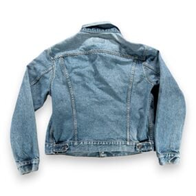Vintage Levis Jacket Adult MEDIUM 46 Blue Jean Denim Trucker 70506 USA 80s