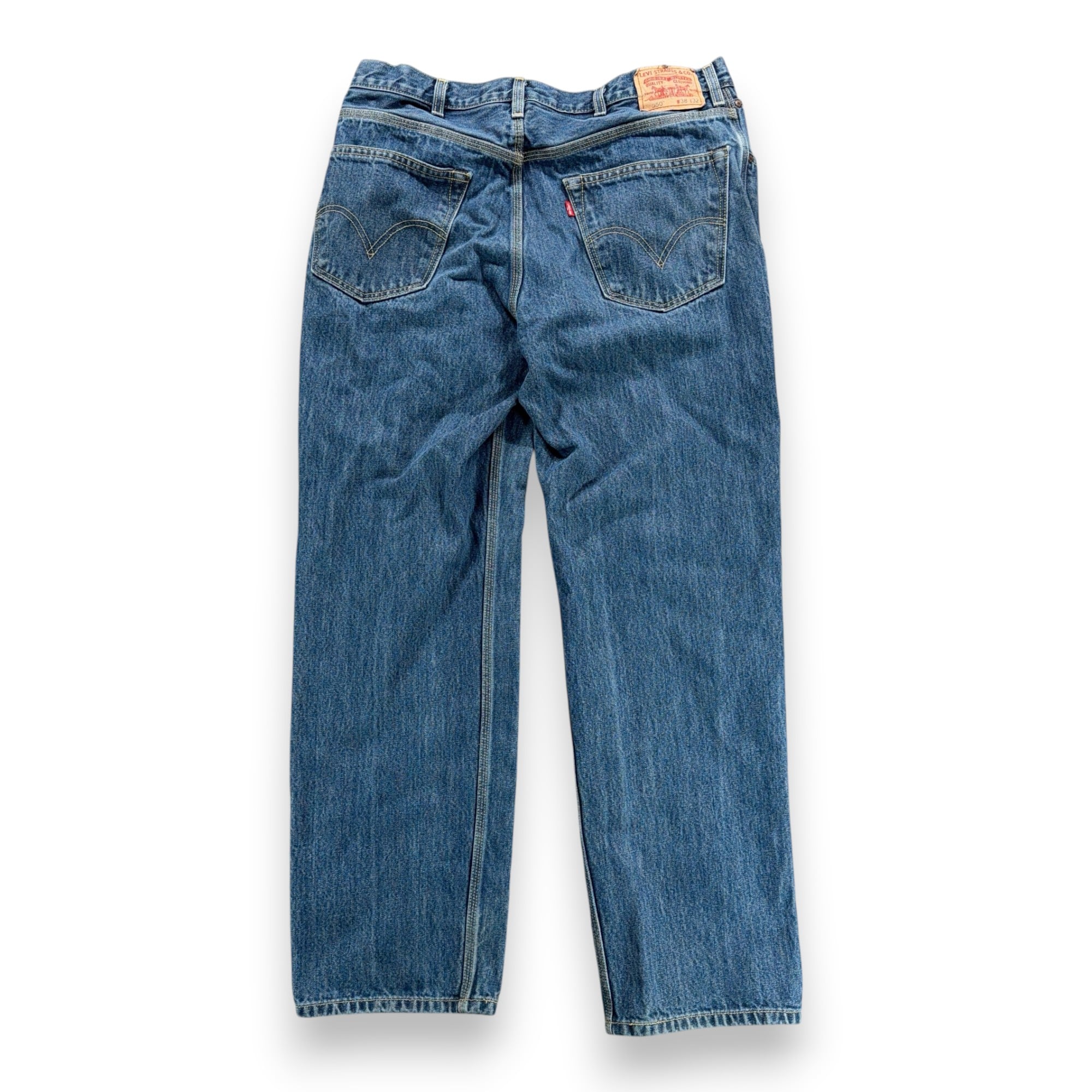 Vintage Levis 550 Jeans Mens 36x32 Blue Denim Relaxed Dark Wash 38x30 Tag Y2K-2 Vintage Levis 550 Jeans Mens 36x32 Blue Denim Relaxed Dark Wash 38x30 Tag Y2K