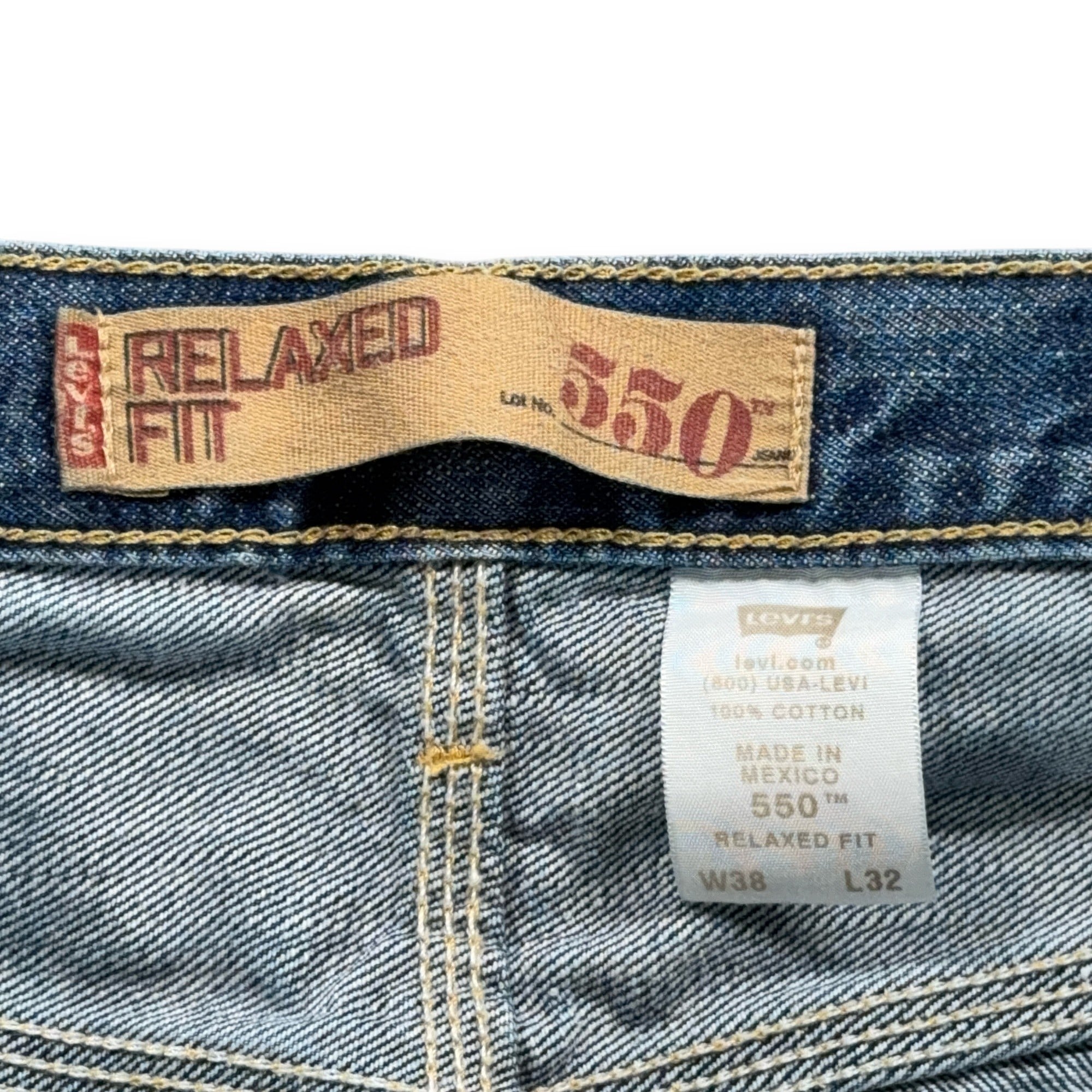 Vintage Levis 550 Jeans Mens 36x32 Blue Denim Relaxed Dark Wash 38x30 Tag Y2K-7 Vintage Levis 550 Jeans Mens 36x32 Blue Denim Relaxed Dark Wash 38x30 Tag Y2K