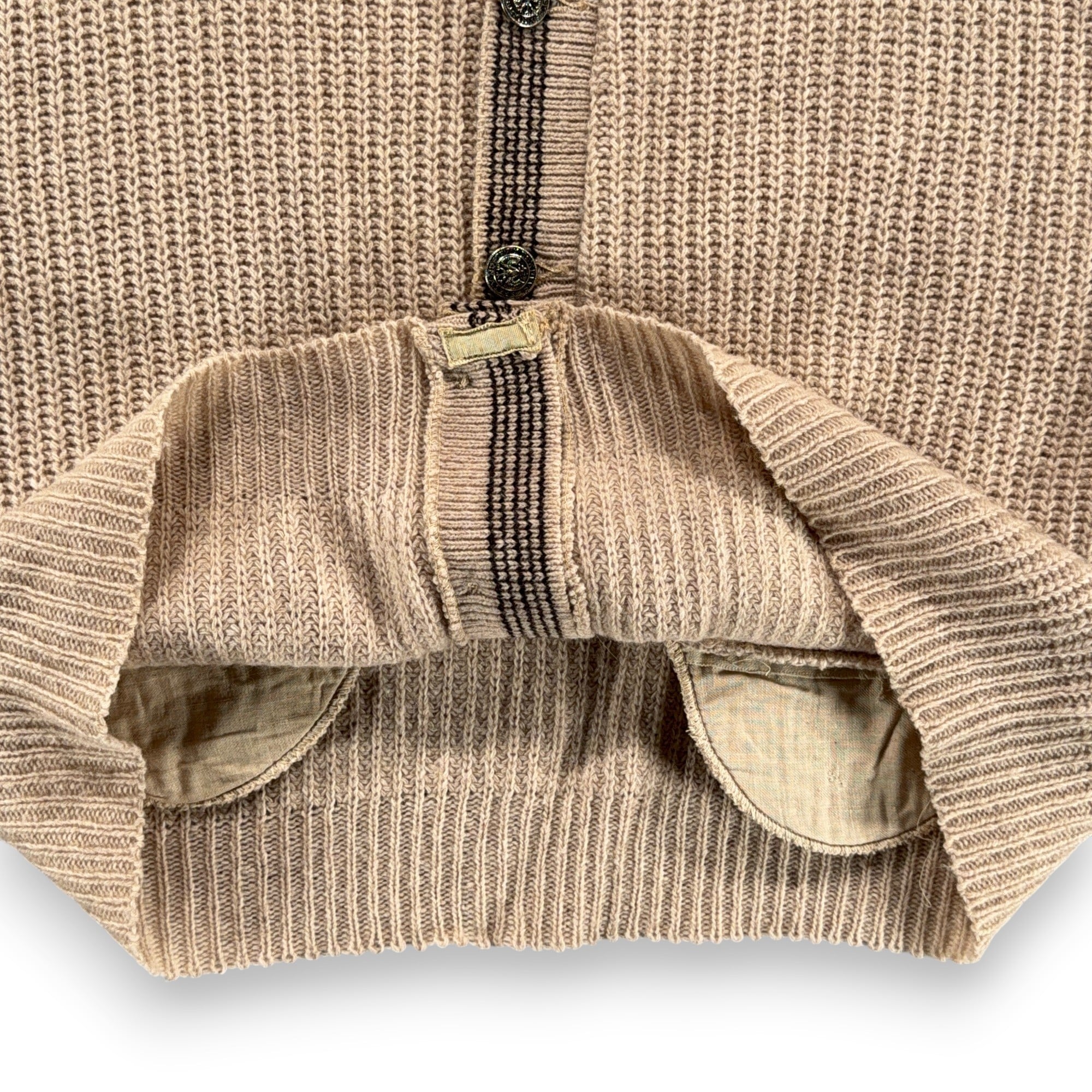 Vintage Pilgrim Sweater Adult MEDIUM Brown Cardigan Vest Sears Lamb Wool USA 60s-7 Vintage Pilgrim Sweater Adult MEDIUM Brown Cardigan Vest Sears Lamb Wool USA 60s