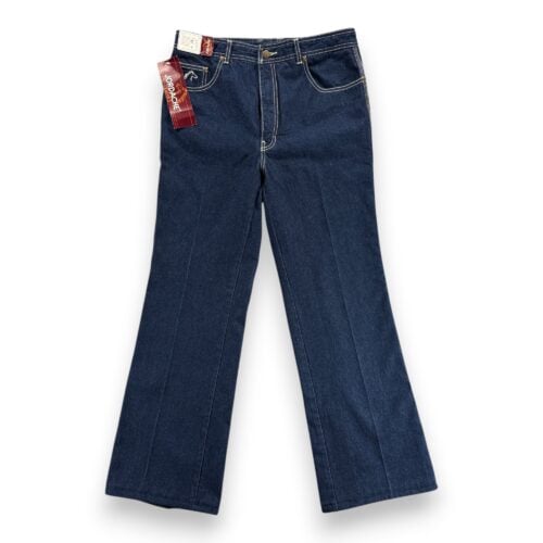 Vintage Jordache Jeans Mens 34x30 Blue Denim Bootcut Horse Deadstock Tags 80s
