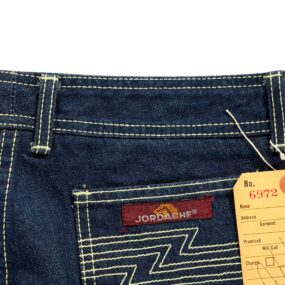 Vintage Jordache Jeans Mens 34x30 Blue Denim Bootcut Horse Deadstock Tags 80s