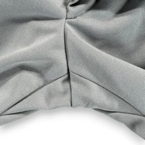 Vintage Disco Pants Mens 36x28 Gray Flared Talon Zipper Gusset Funky 70s